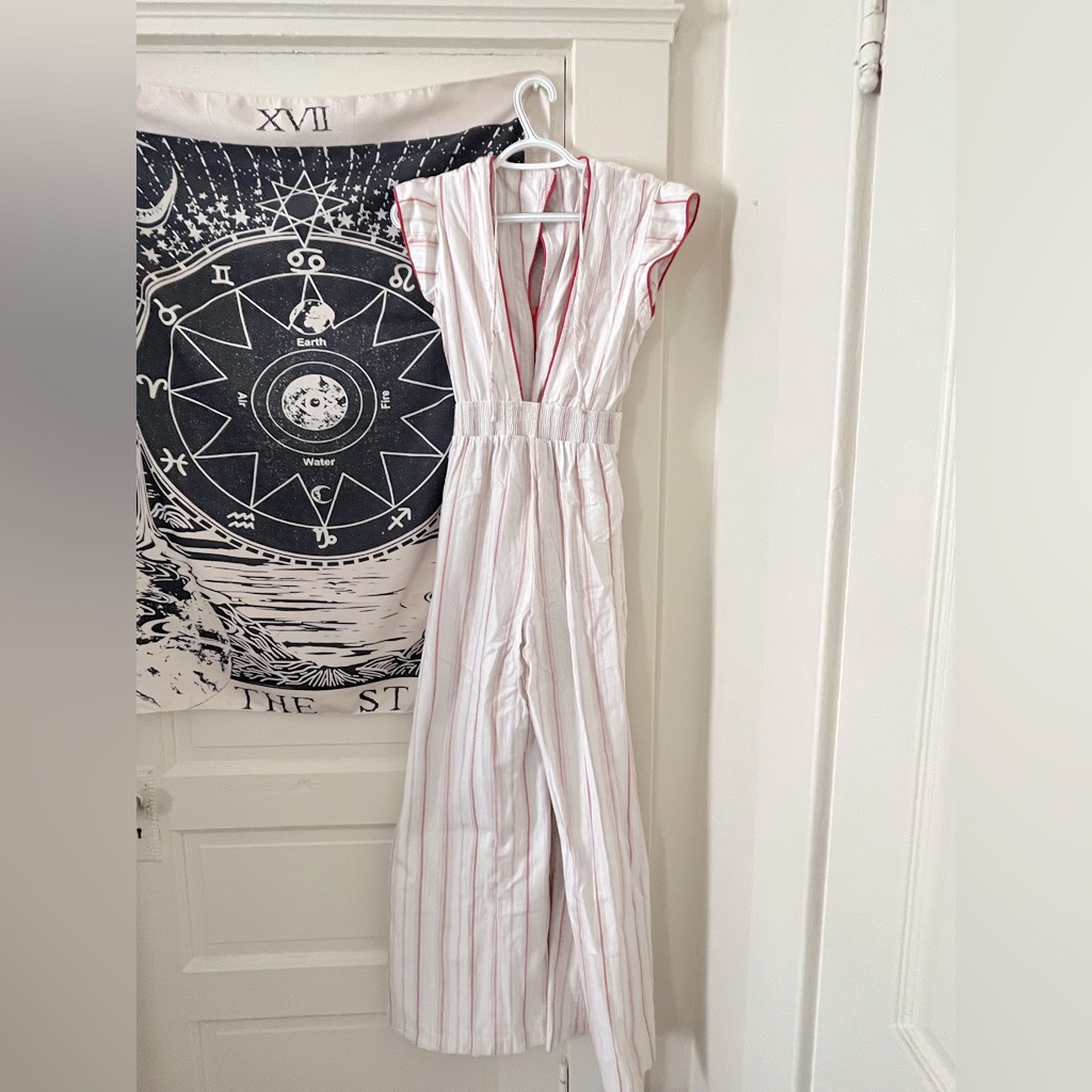 Womens Vintage 1970s Jumpsuit